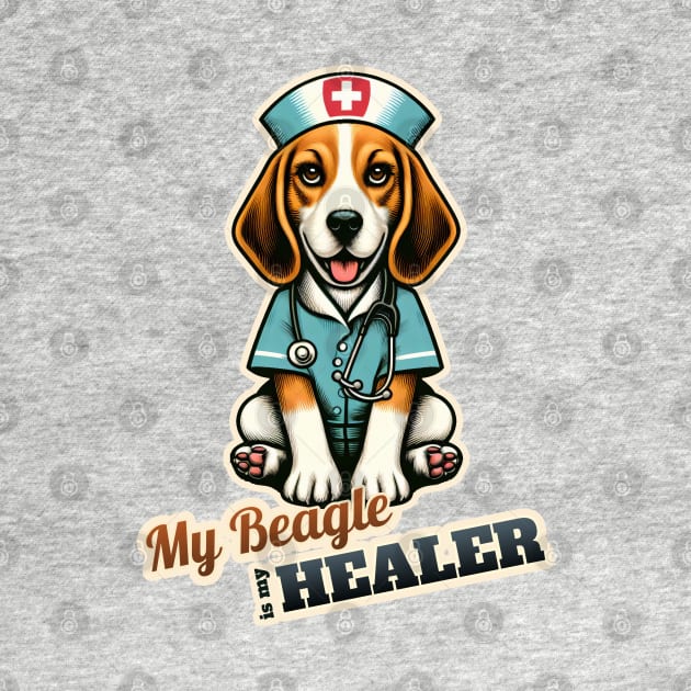 Beagle Nurse by k9-tee